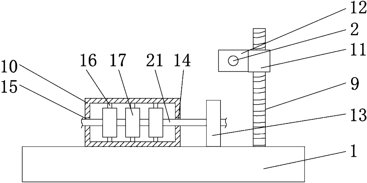 Cable paying-off device