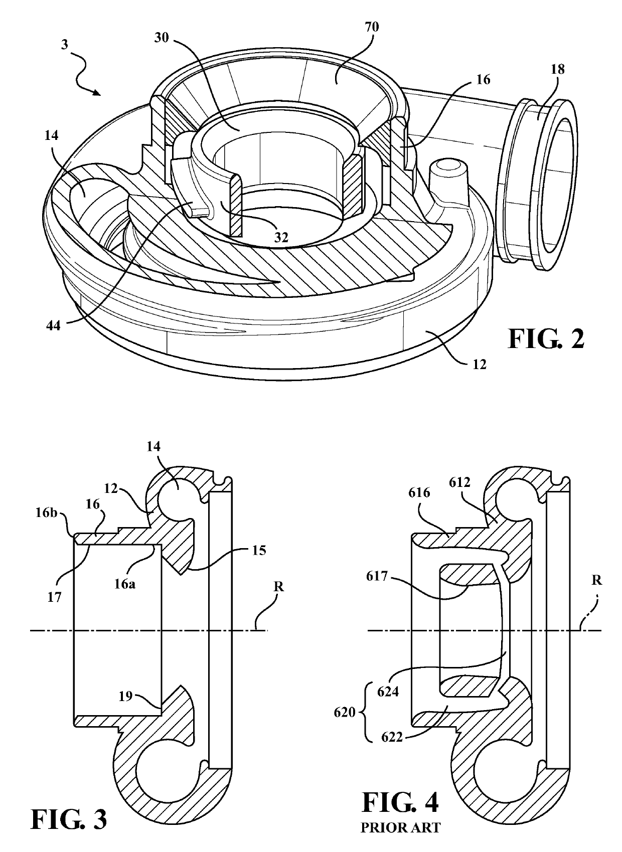 Reduced noise compressor recirculation