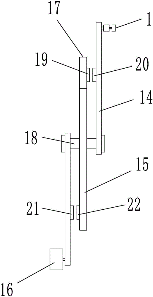 Pedal mechanism for bike of disabled person