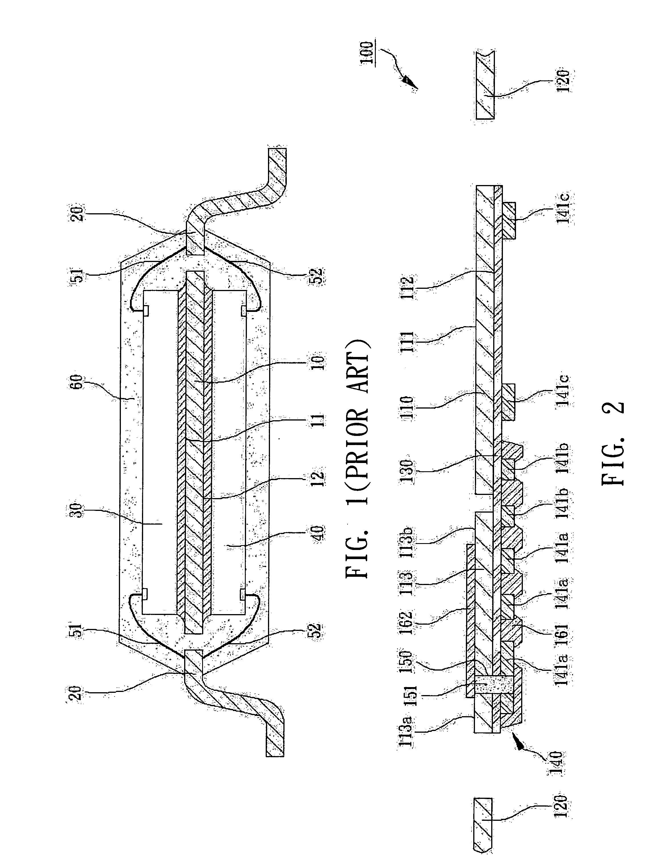 Leadframe with a chip pad for two-sided stacking and method for manufacturing the same