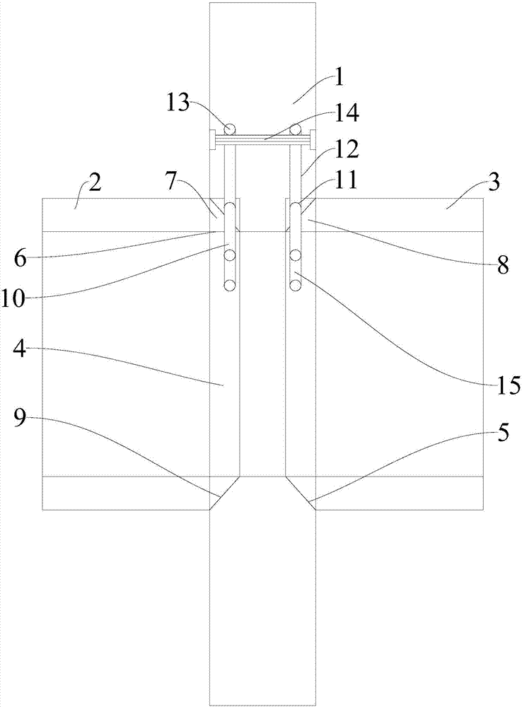 Sealing piece provided with hidden type lateral fastening device and used for pump