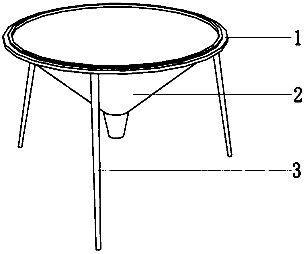 Dual purpose stand and determination method for determining moisture physical property and percolation rate of forest soil