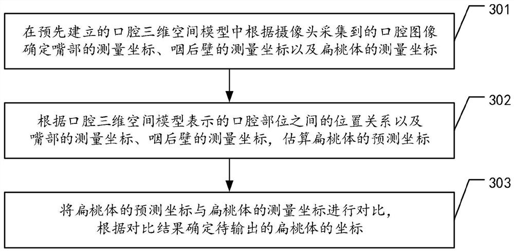 Method for determining oral sampling position, sampling robot and computer storage medium