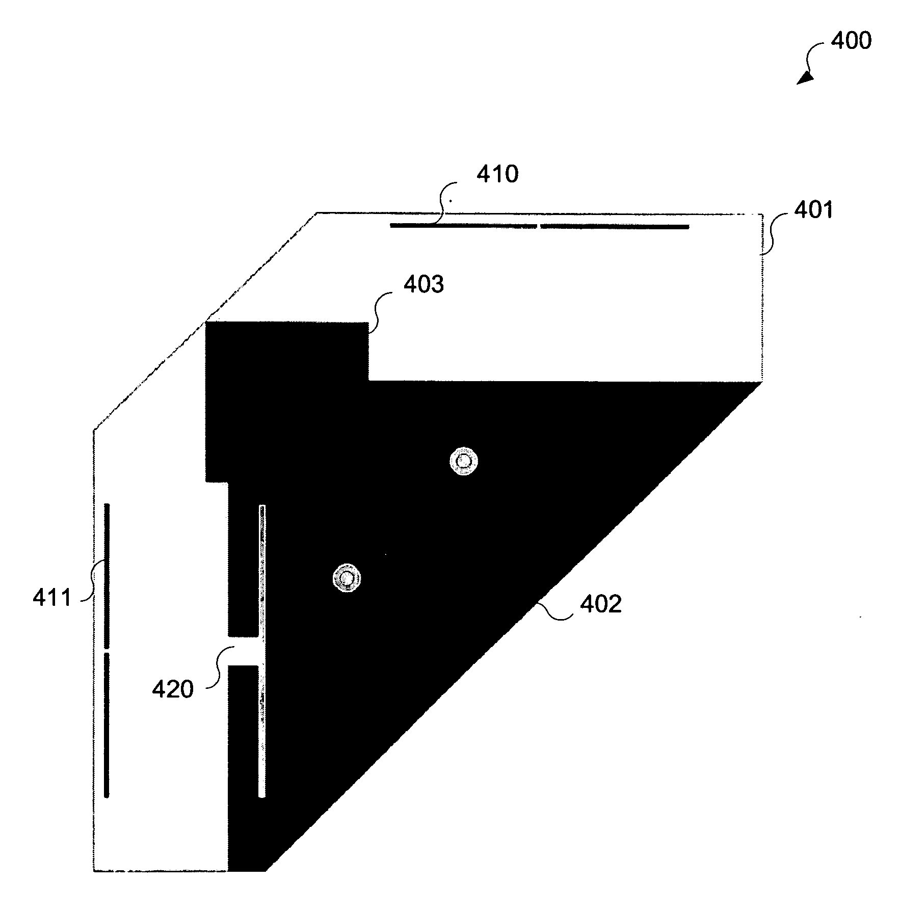 Integrated, closely spaced, high isolation, printed dipoles