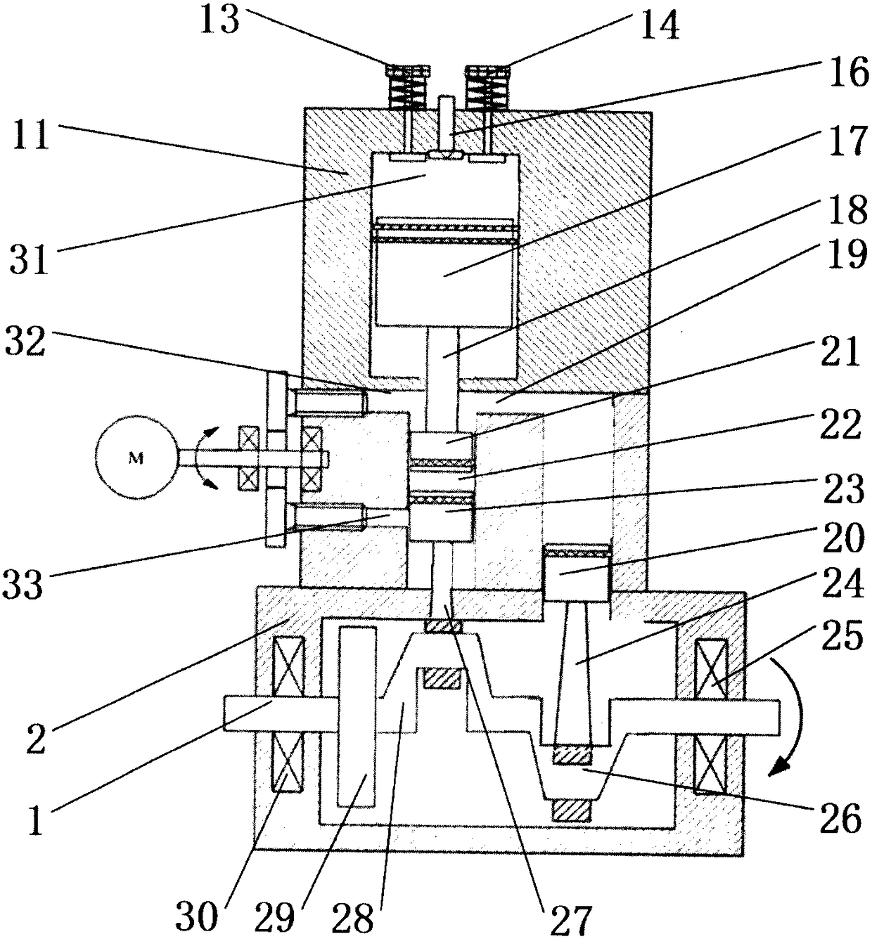 A Hydraulic Adjustable Variable Compression Ratio Engine