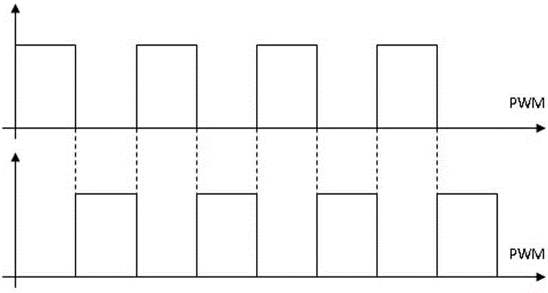 Single-phase inverter used for high-voltage DC and switching circuit