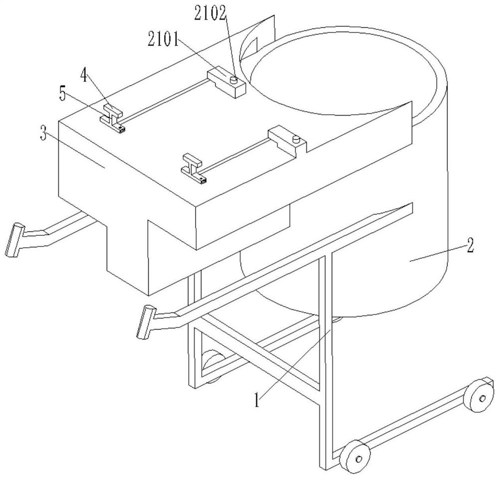 A material transfer device used in the capsule preparation process