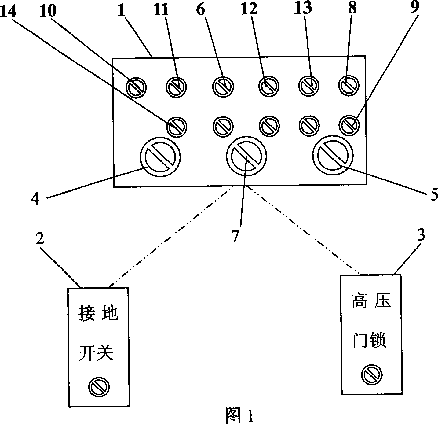 High voltage safe cross-linked protective system of locomotive