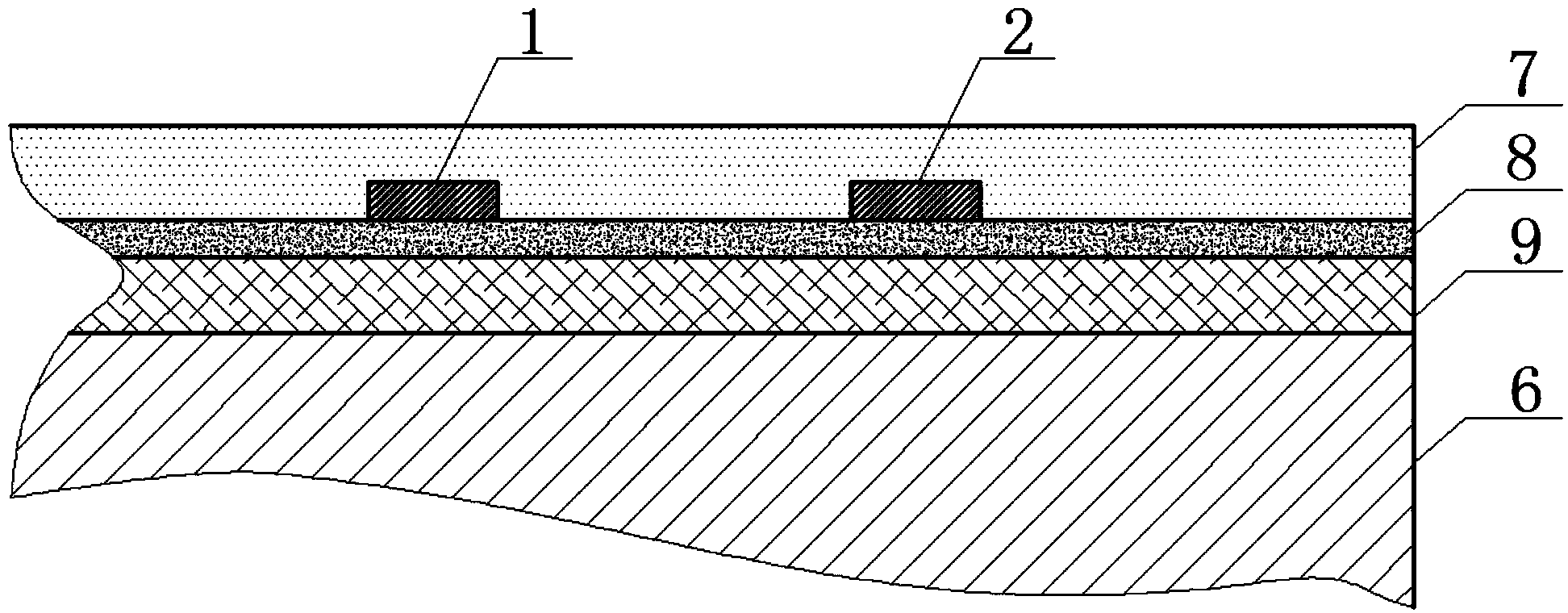 Ceramic thin film thermocouple and manufacture method thereof