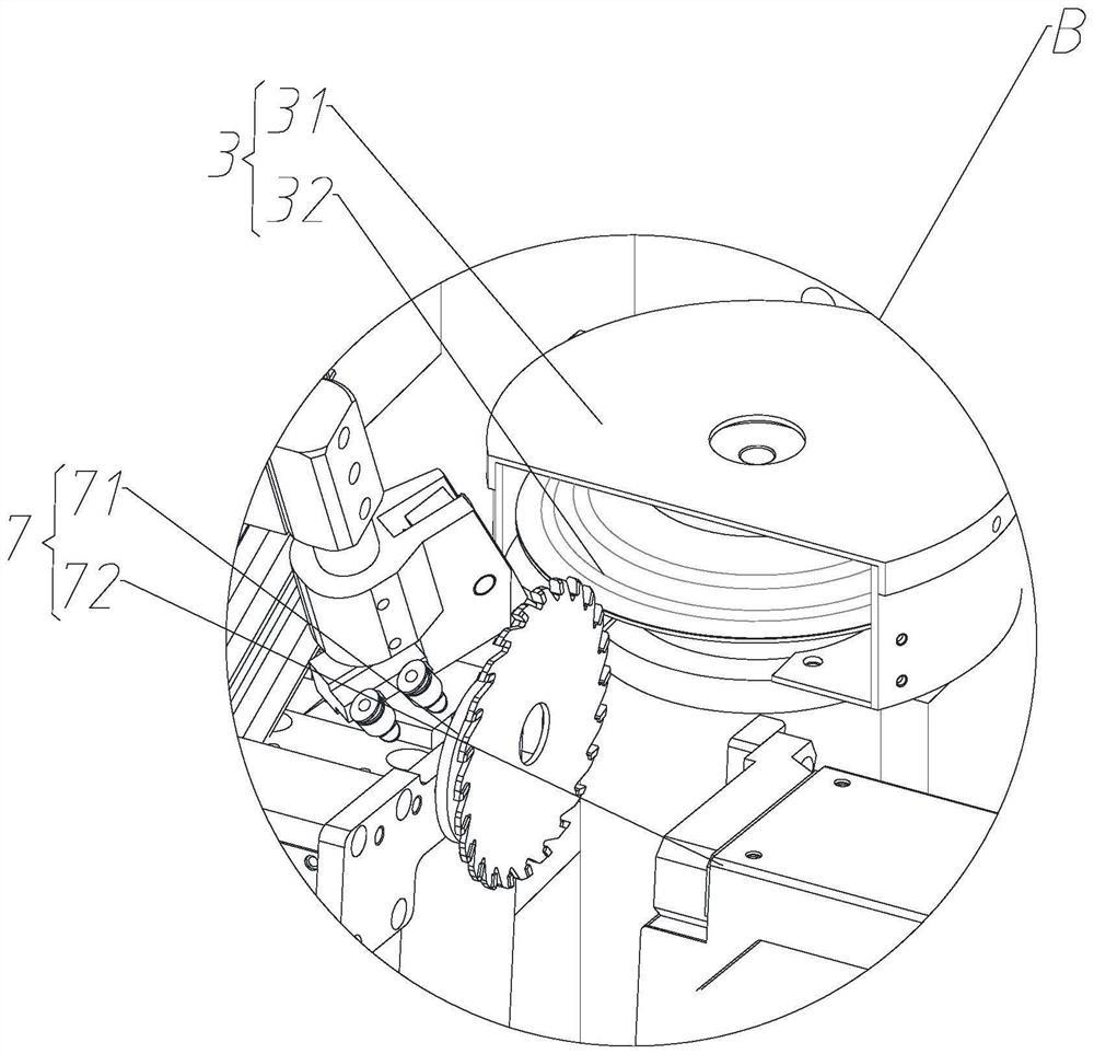 Integrated gear grinding machine