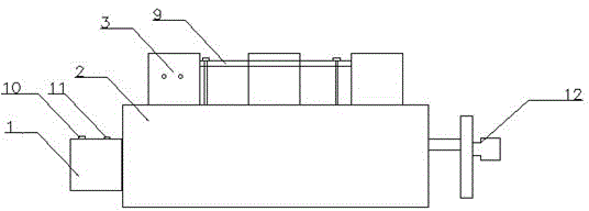 Automatic straightener of inductance coil lead pins