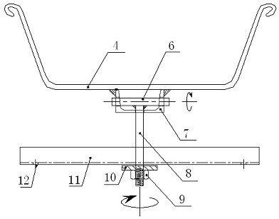 Concrete pouring chute for deep foundation pit