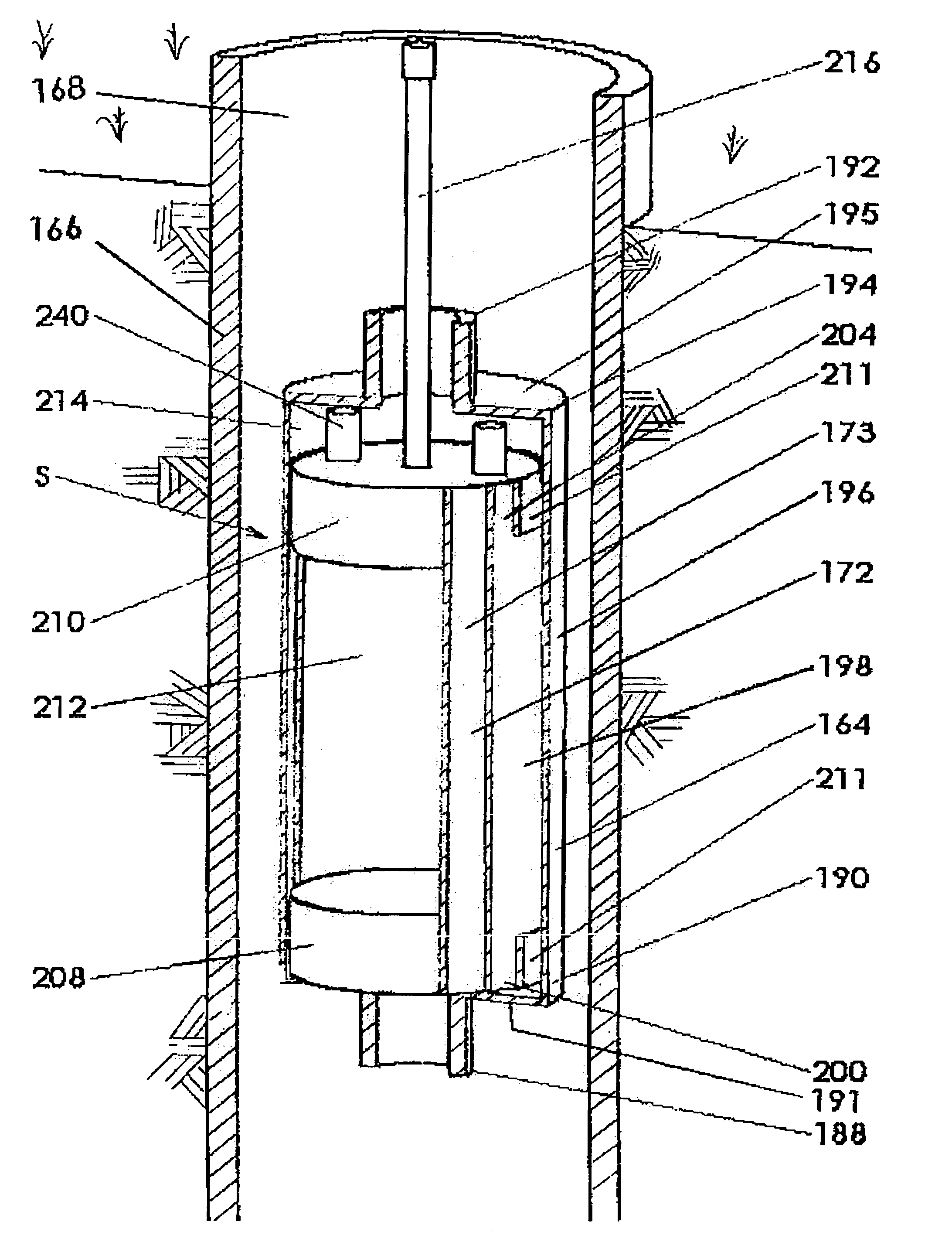 Fluid pressure system including free floating bladder