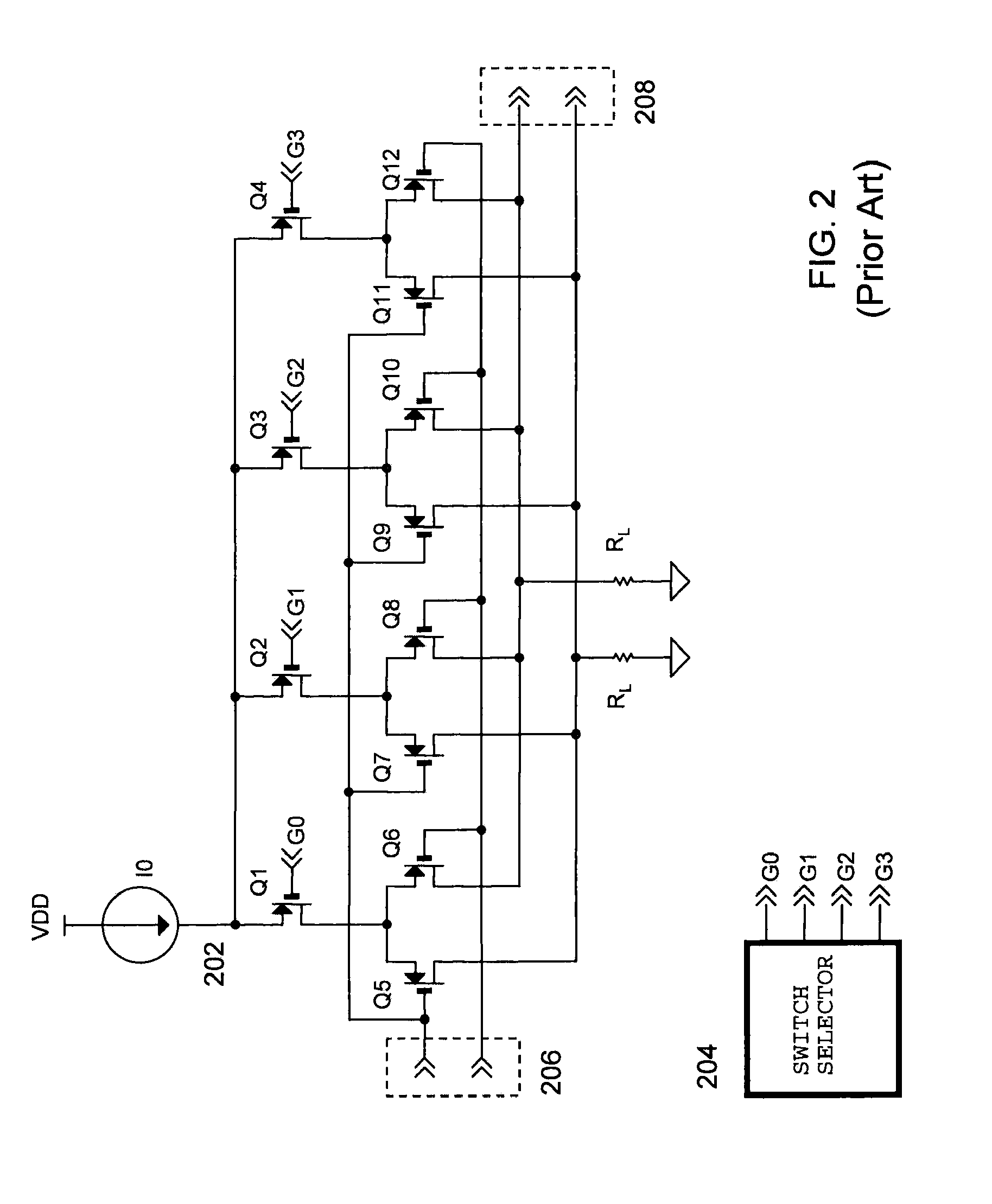 Low noise binary-coded gain amplifier and method for time-gain compensation in medical ultrasound imaging