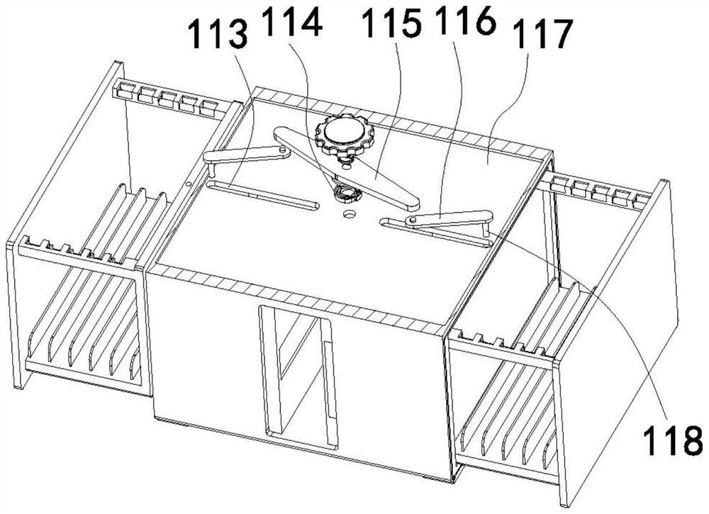 Layered and cavity-divided pathological box based on tumor pathological test research