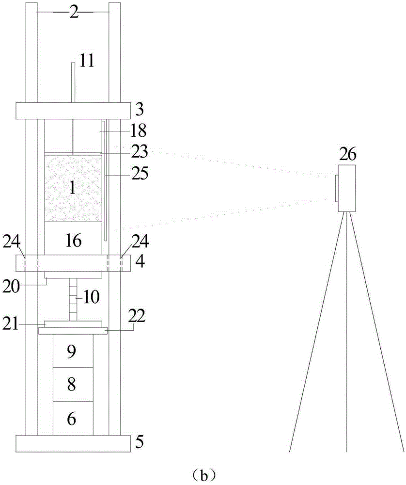 Soil beam bending test device