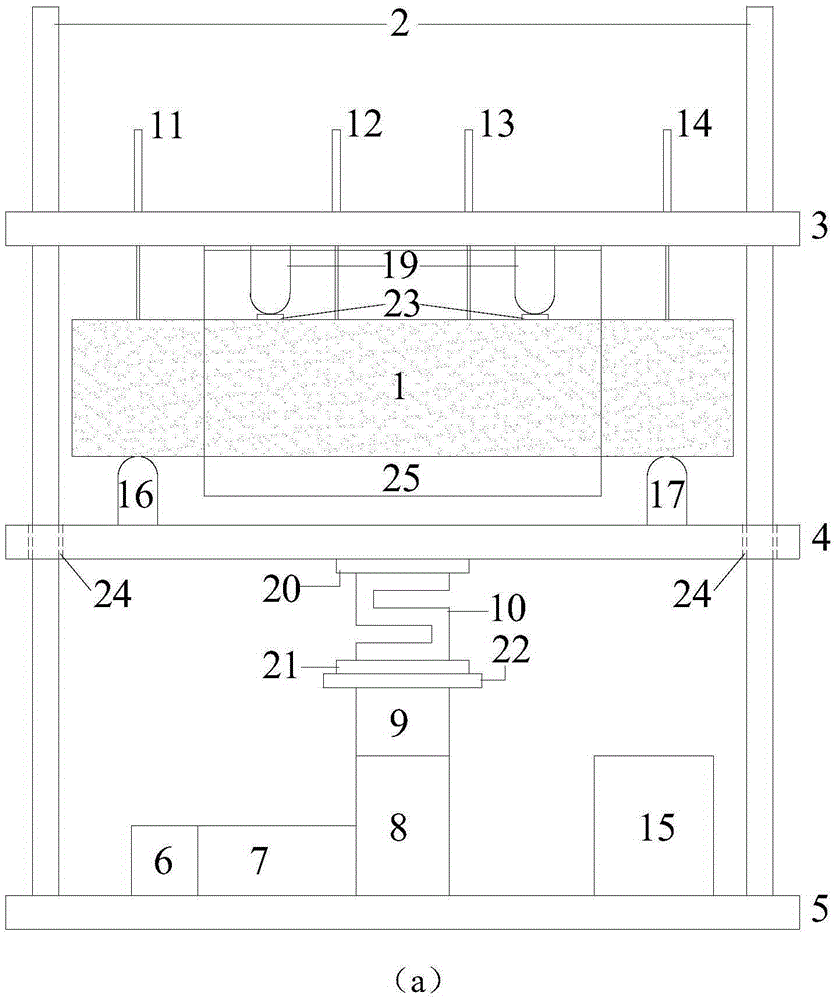 Soil beam bending test device