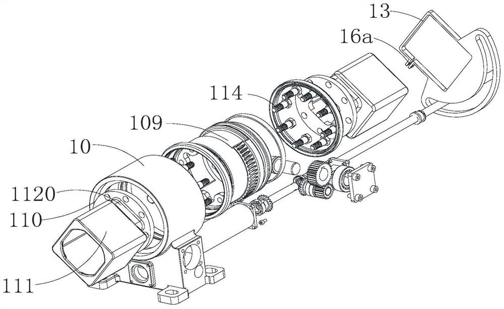 Solar tracking device driven by single main beam