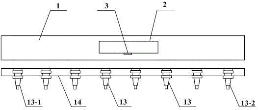 Computing method of traction position correction of traction control system