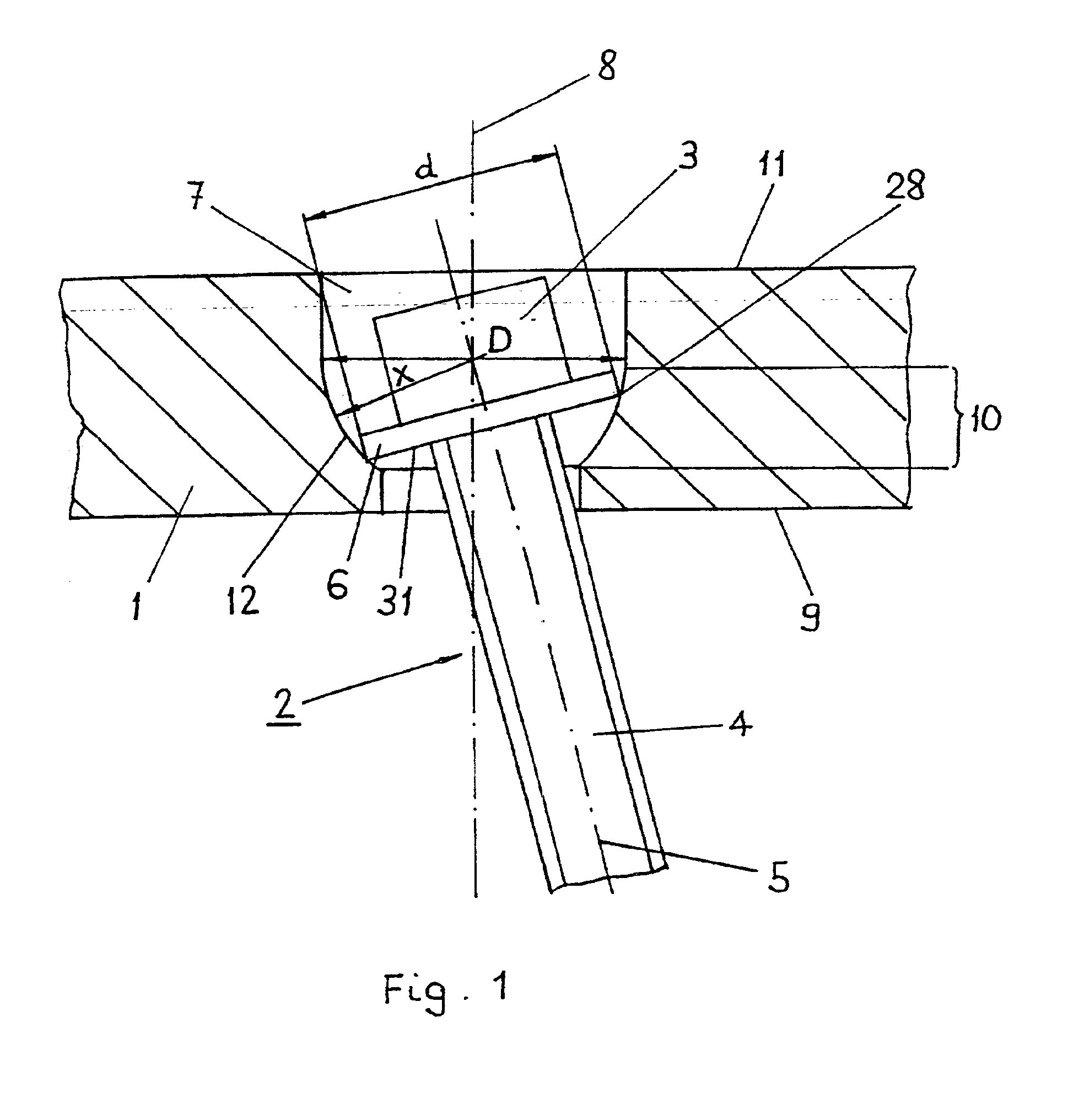 Angle-adjustable bone screw and fixation device