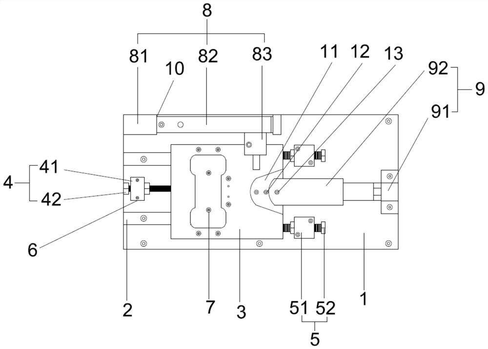 Quick-change tool structure capable of being adjusted to be assembled and inserted