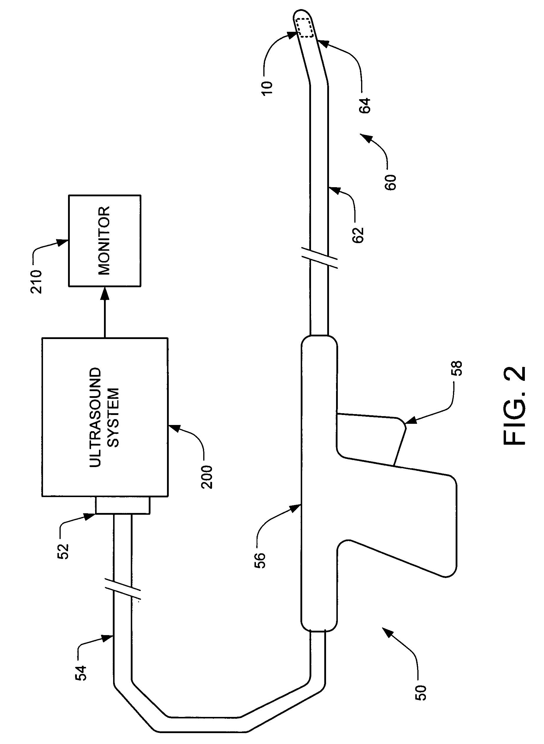 Transesophageal ultrasound using a narrow probe