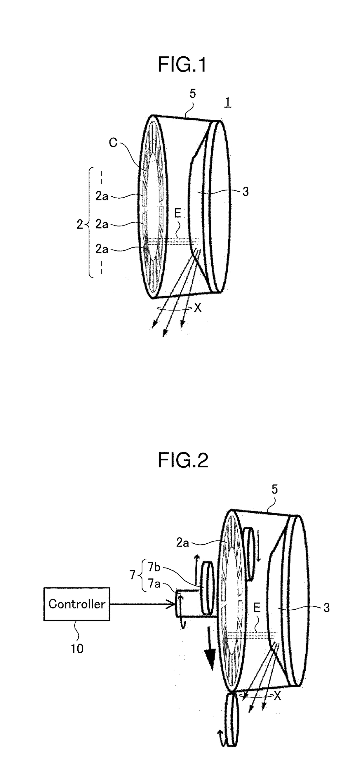 X-ray tube and a controller thereof