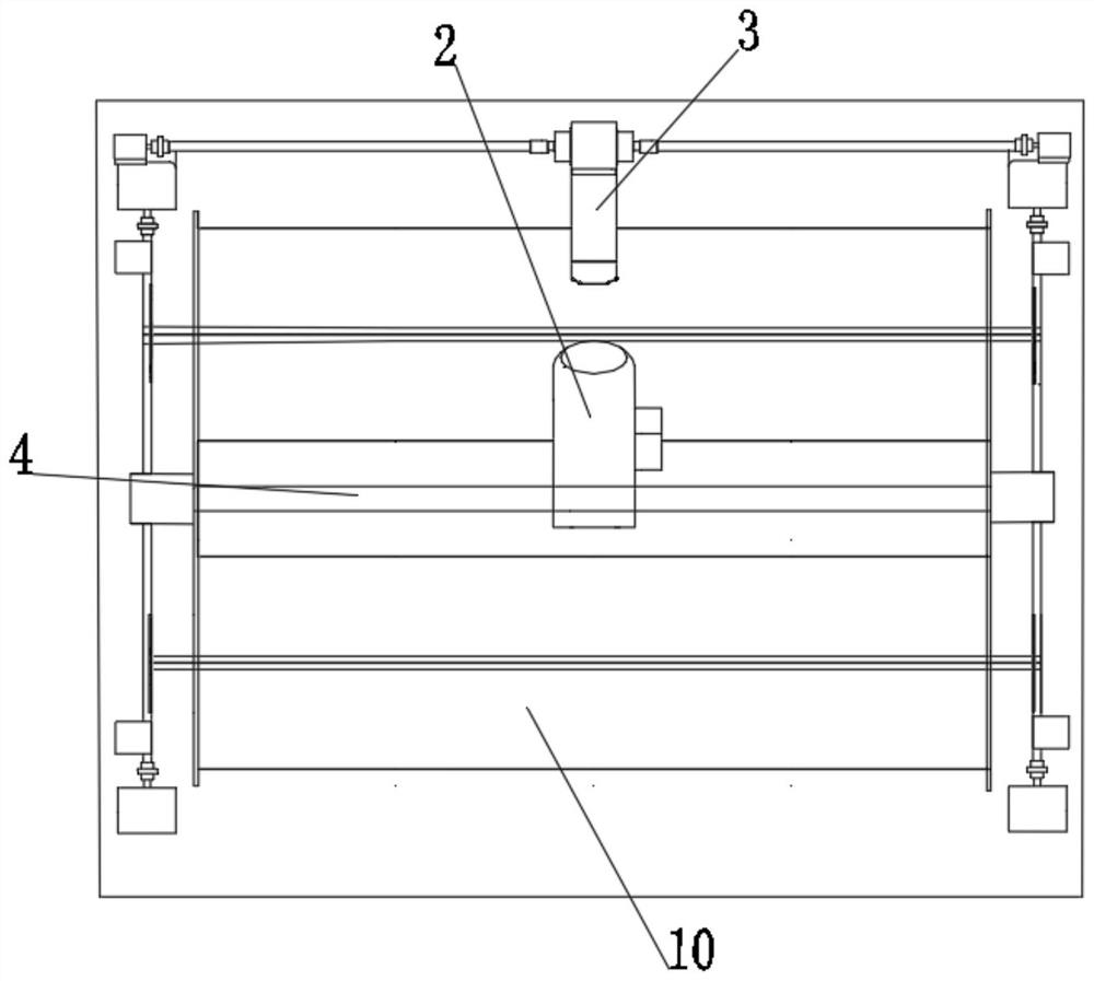 Wave dissipating machine for submarine landslide model test