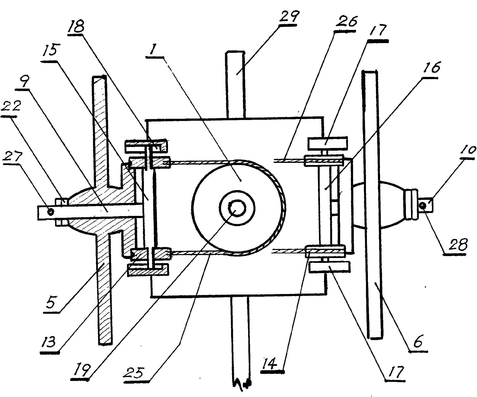 Tai chi eight-diagram type Xuanyuan emperor southward pointing cart