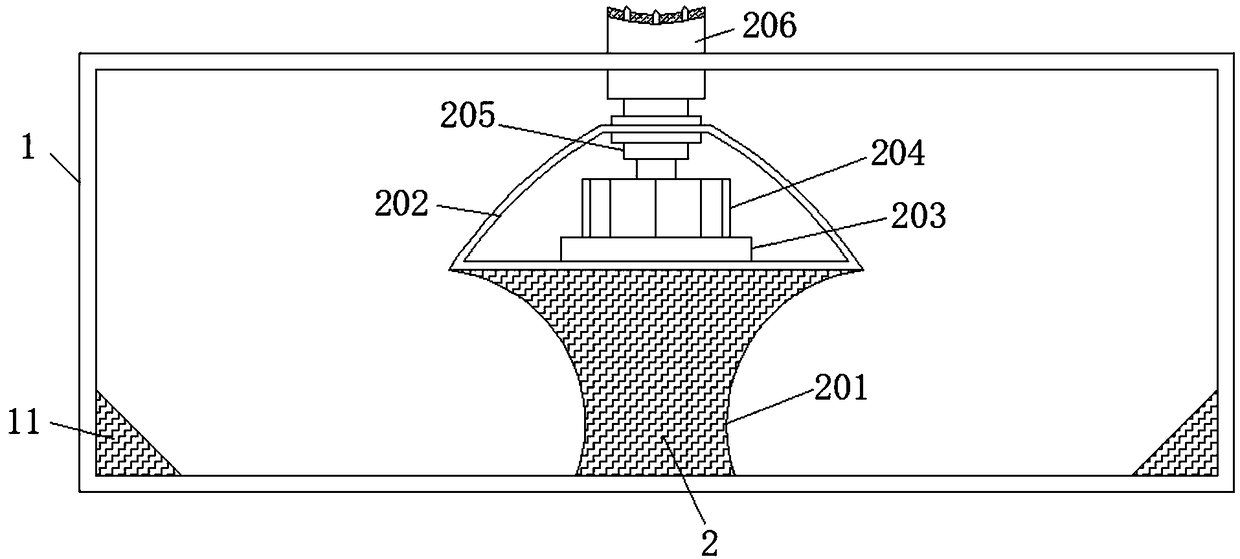 Coconut outer shell removal device for coconut selling street pedlars