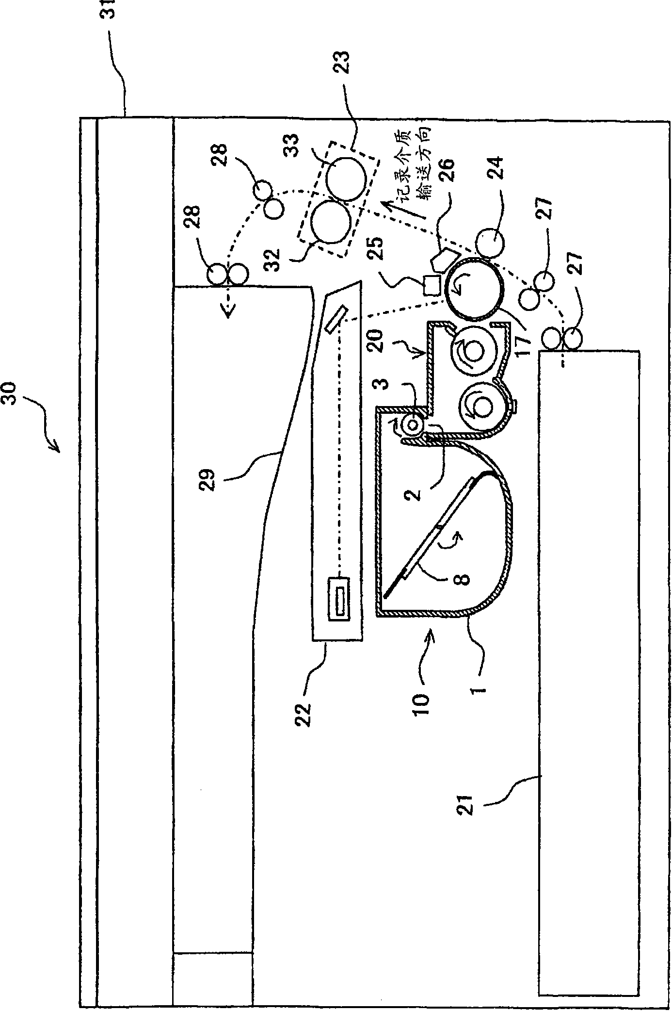 Toner cartridge and developing device and image forming apparatus using the same