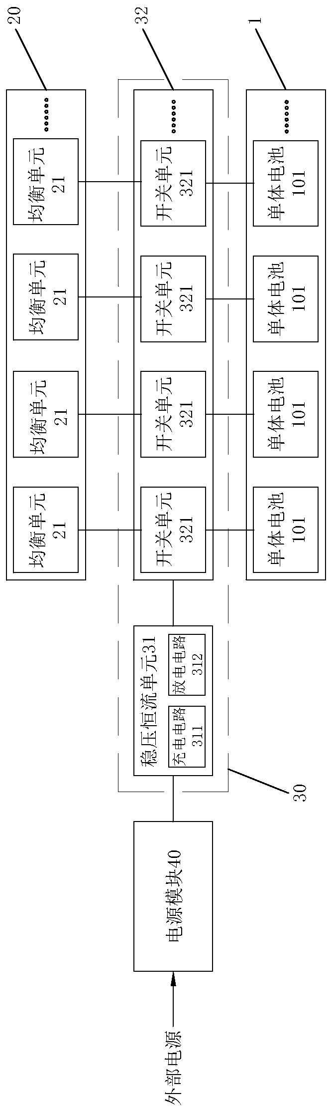 Active equalization maintenance device and active equalization maintenance method of battery pack