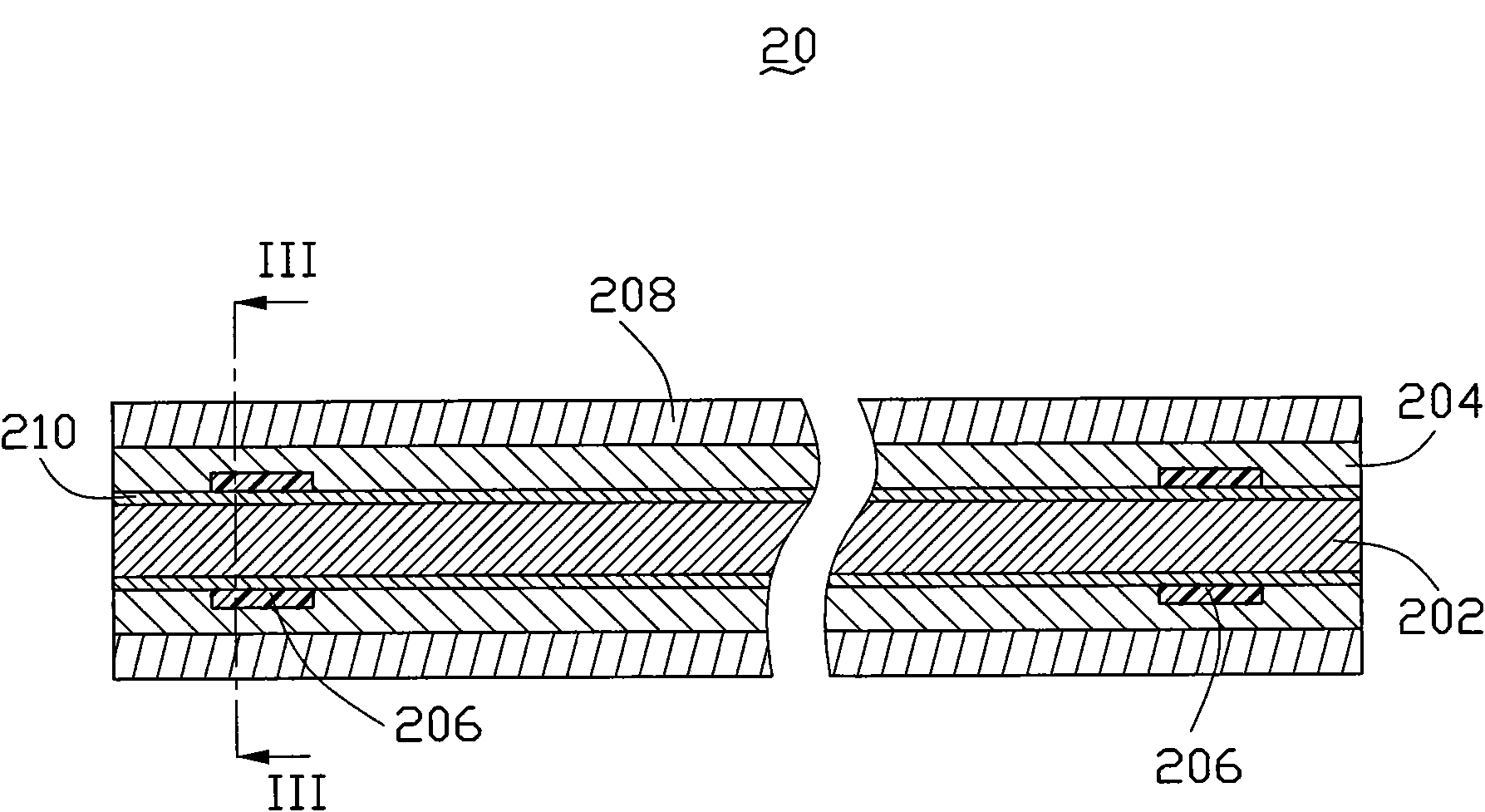 Preparation method of line heat source