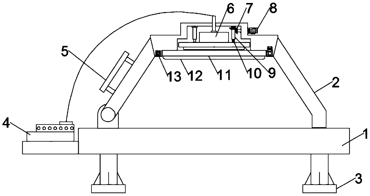 Incision healing nursing device used for cesarean pregnant woman