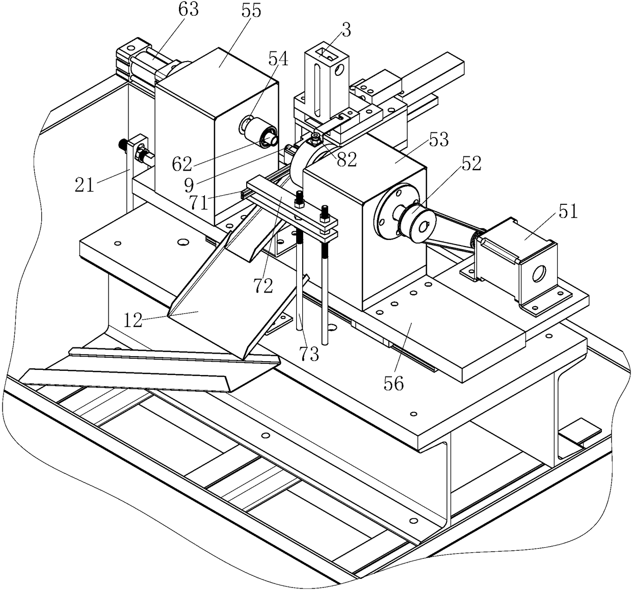 Pin shaft quenching method