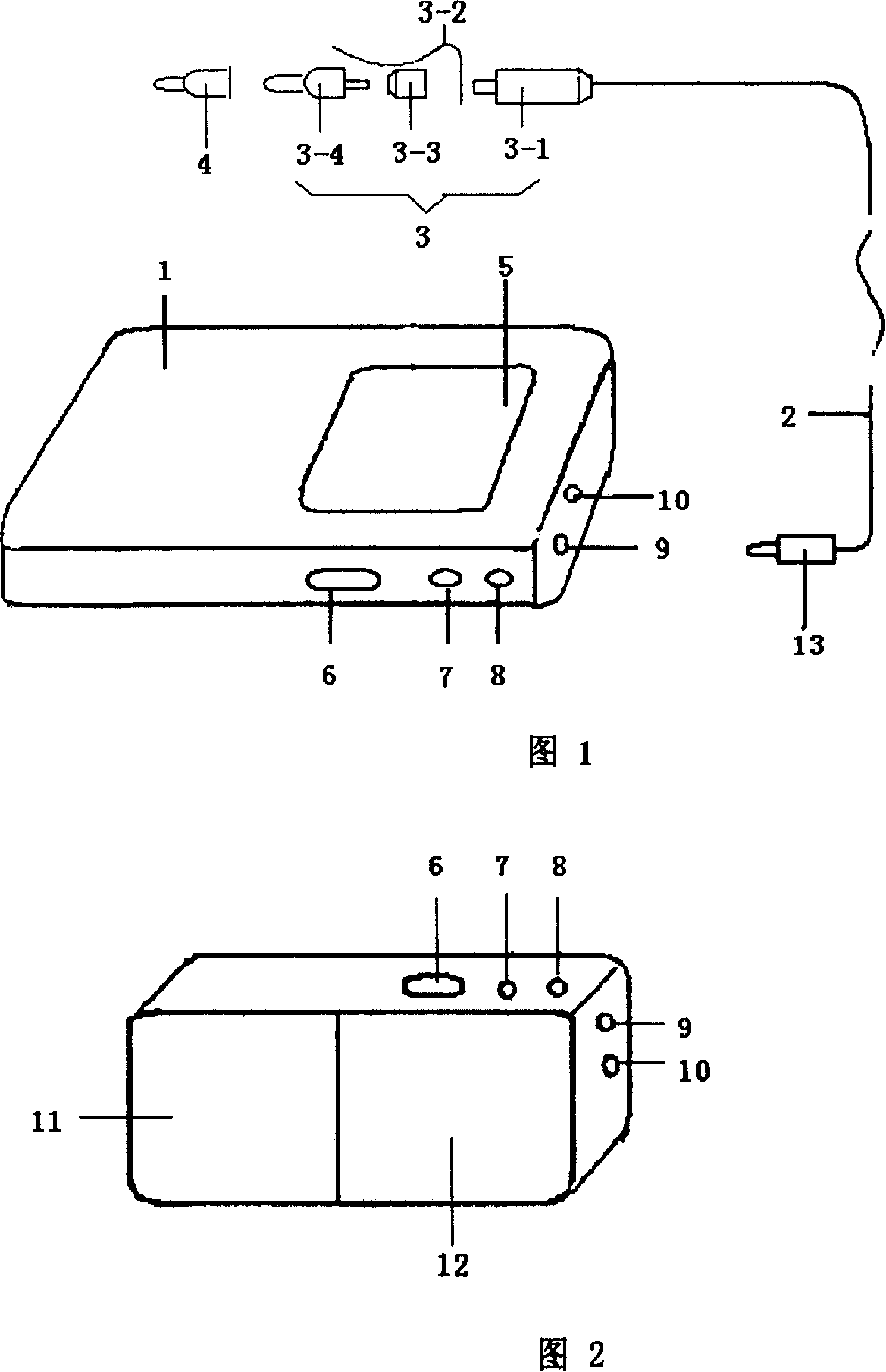 Low-strength semiconductor laser therapeutic equipment