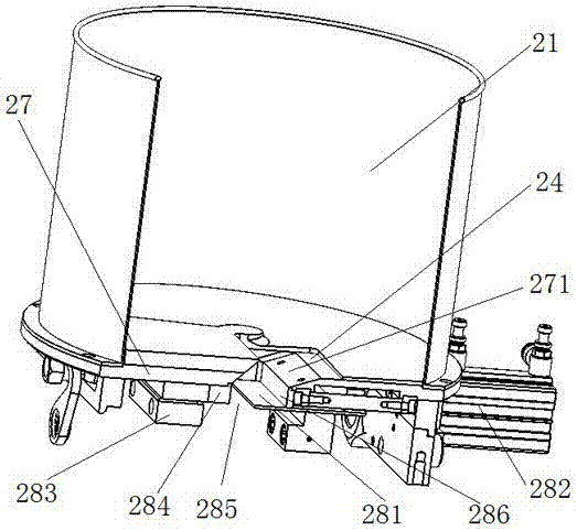 Stuffing stirring mechanism of steamed stuffed bun maker