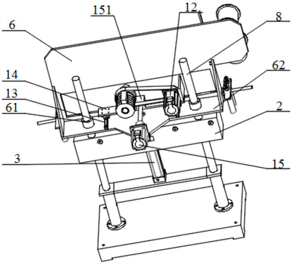 Hot stamping device for optical fiber and cable