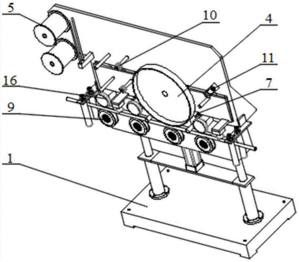 Hot stamping device for optical fiber and cable