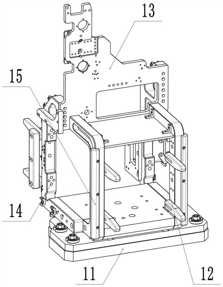 Vehicle door sealing strip pasting and mounting system and pasting method