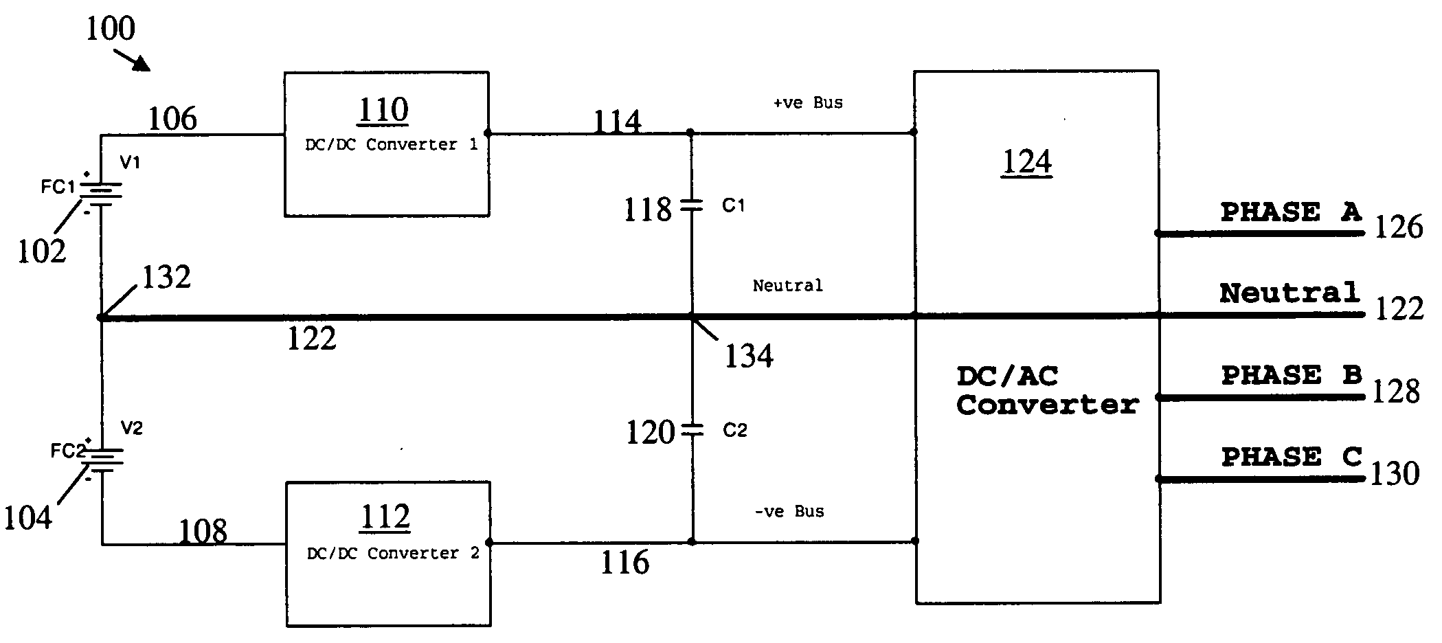 Integral stack columns