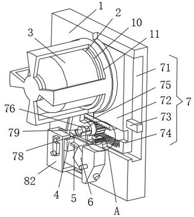 Intelligent building fire-fighting warning and escape device