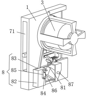 Intelligent building fire-fighting warning and escape device