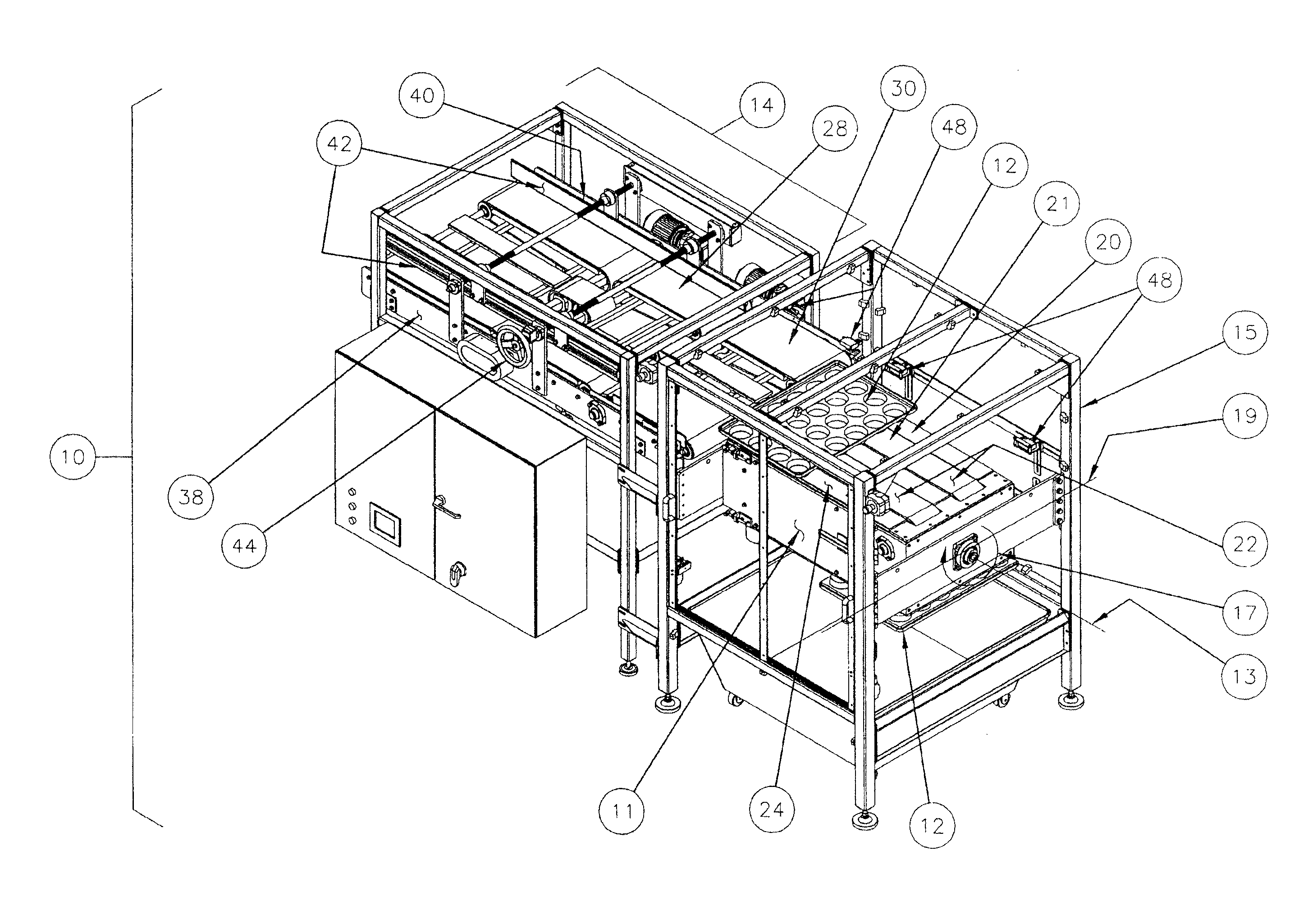 Pan inverting and/or cleaning system