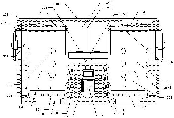 A high-efficiency scrubbing and drying device for soccer balls used in competitions