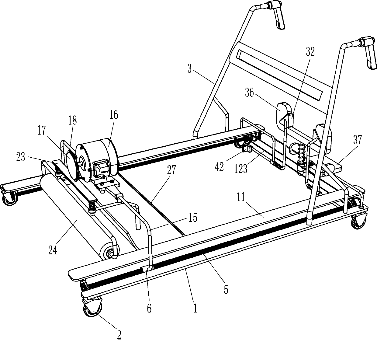 Rapid gap reducing device for ancient building grey tile carving