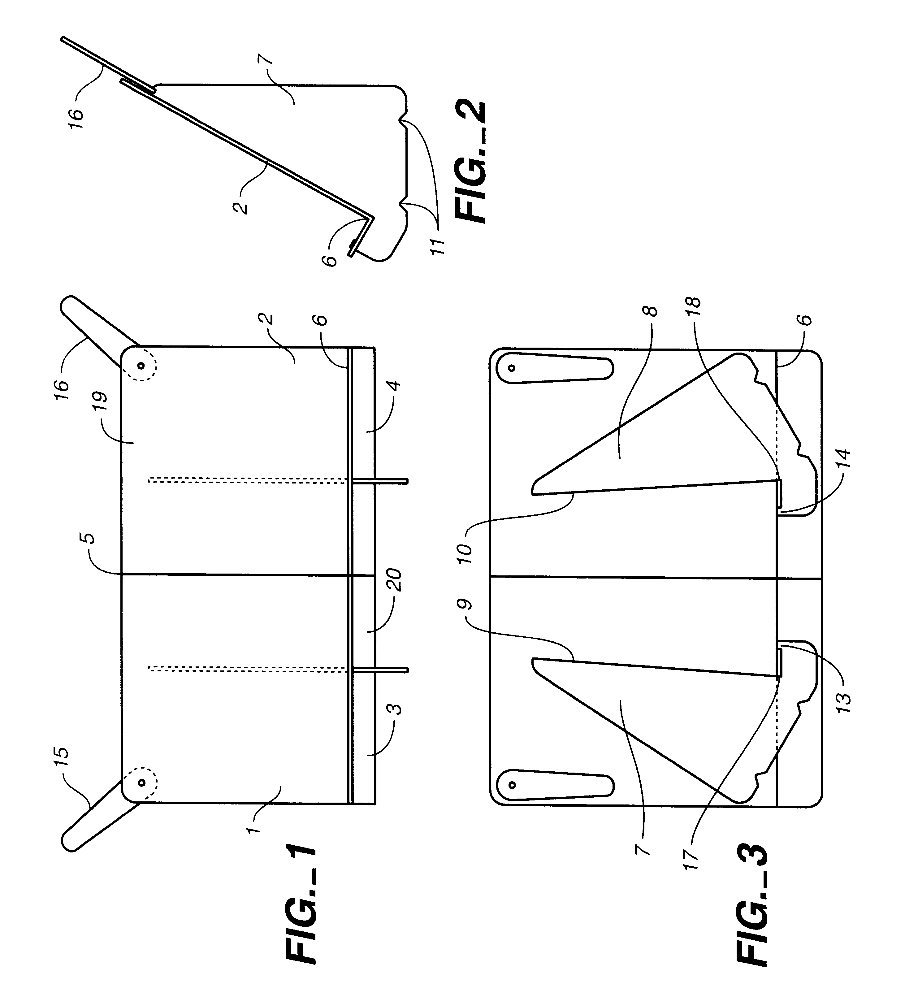 Folding stand for sheet music or other reading or visual material