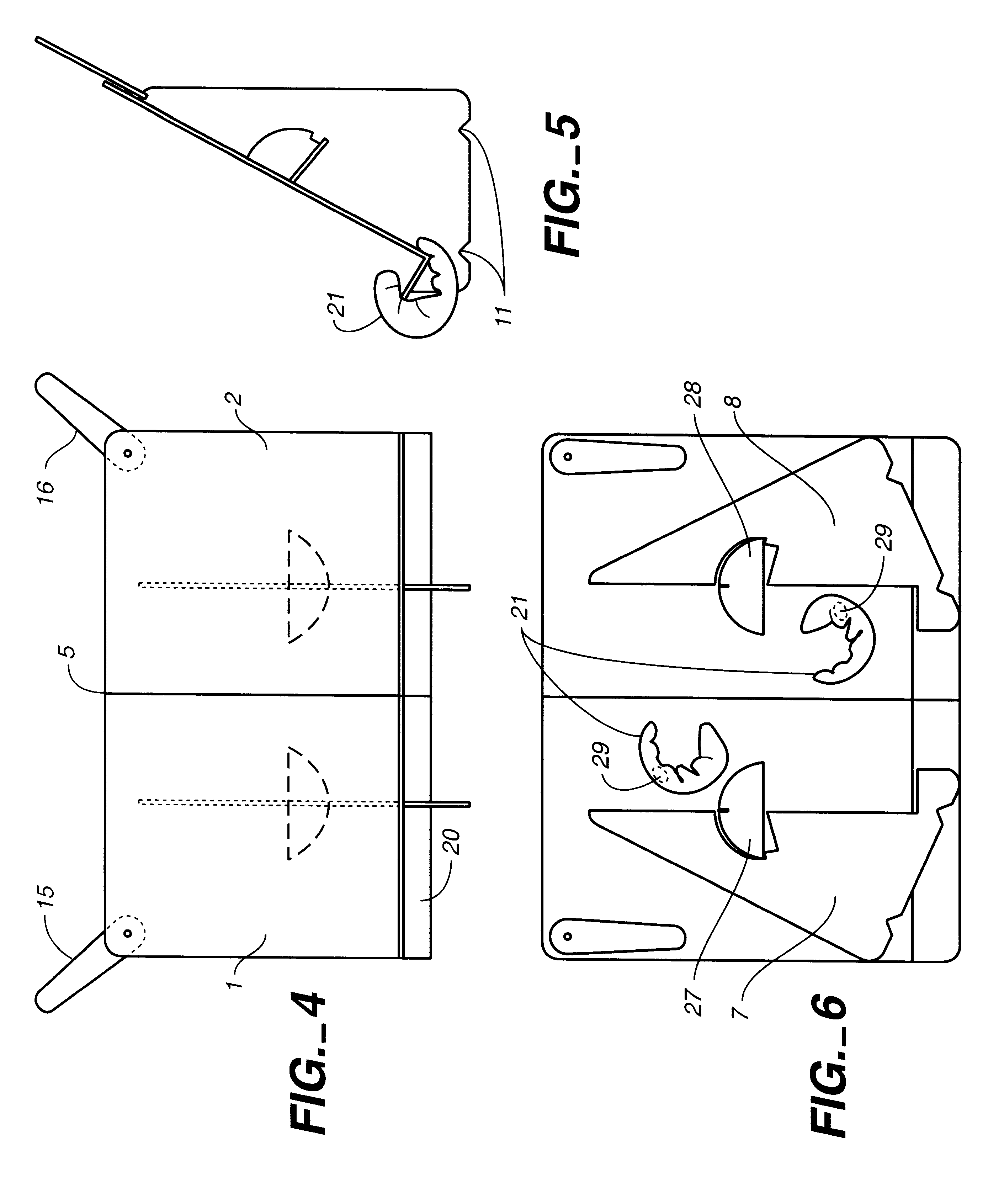 Folding stand for sheet music or other reading or visual material