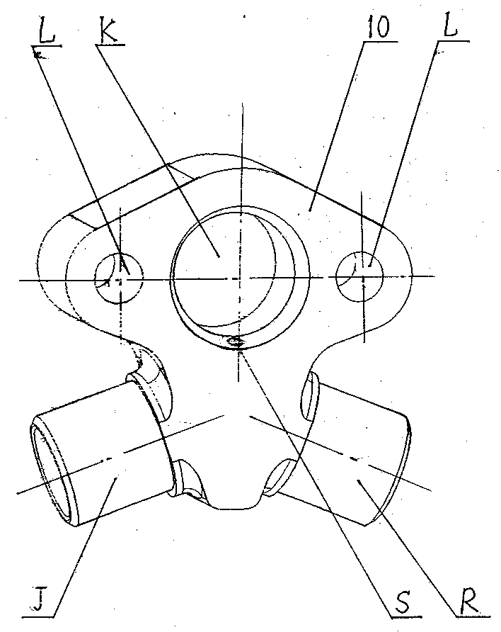 Oil injector oil-return device matched with diesel engine