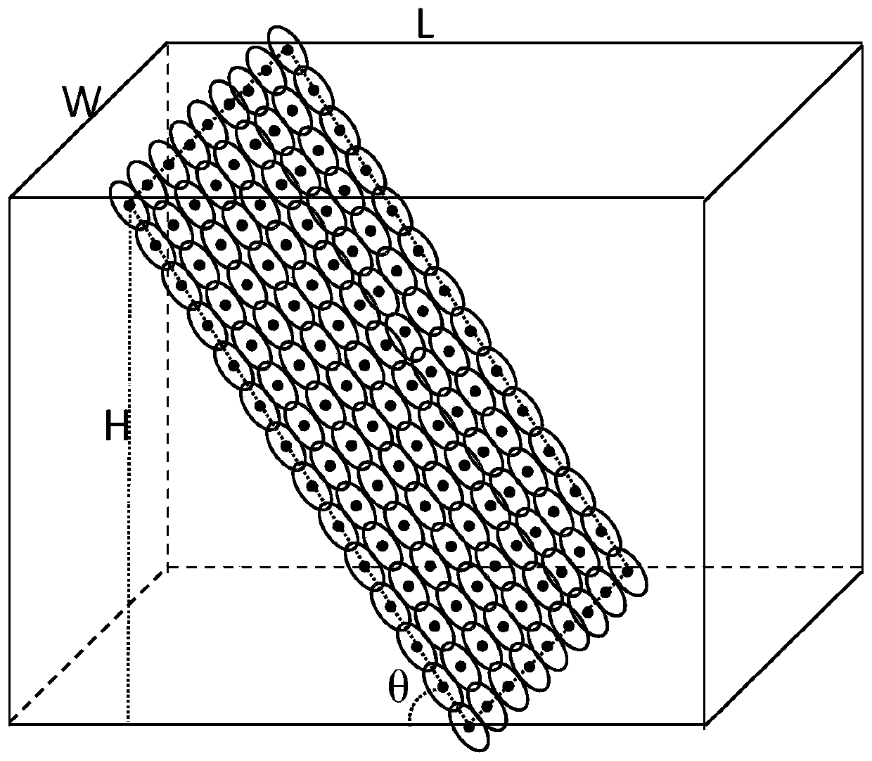 Barrier construction method for dynamic underwater environment